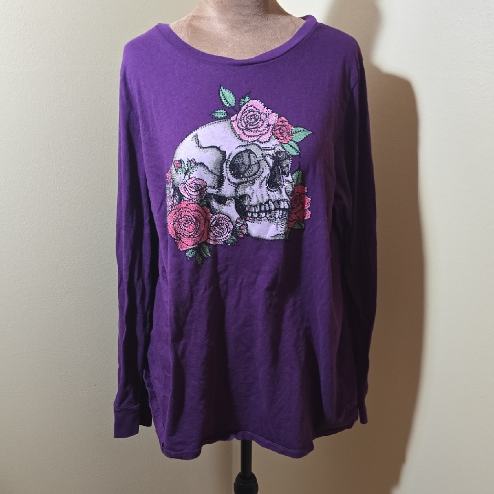 Torrid Purple Jersey Top